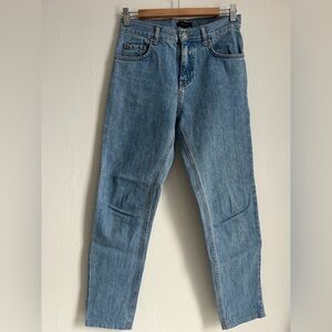 6 Topshop blue denim jeans women’s size rinse
